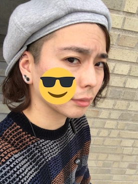 「顔出し」｜きらさん（メンズ・168cm）の冬コーディネート