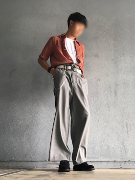 fu.kazuさん（メンズ・172cm）の春コーディネート