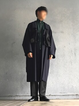 「ami（アミ）のアイテム（ジャケット/アウター）」を使った、fu.kazuさん（メンズ・172cm）の秋コーディネート