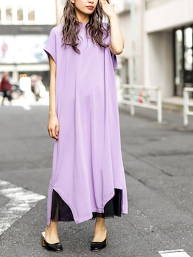 「Lui's（ルイス）のアイテム（ワンピース/ドレス）」を使った、manaさん（レディース・164cm）の春コーディネート
