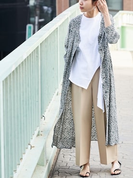 「Lui's（ルイス）のアイテム（ワンピース/ドレス）」を使った、manaさん（レディース・164cm）の春コーディネート