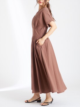 「Lui's（ルイス）のアイテム（ワンピース/ドレス）」を使った、manaさん（レディース・164cm）の春コーディネート