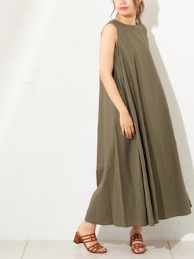 「Lui's（ルイス）のアイテム（ワンピース/ドレス）」を使った、manaさん（レディース・164cm）の夏コーディネート