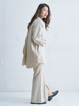 「Lui's（ルイス）のアイテム（その他アウター）」を使った、manaさん（レディース・164cm）の夏コーディネート