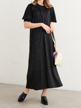 「Lui's（ルイス）のアイテム（ワンピース/ドレス）」を使った、manaさん（レディース・164cm）の春コーディネート