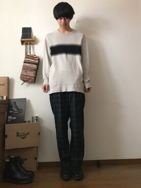 なかさん（メンズ・176cm）の春コーディネート