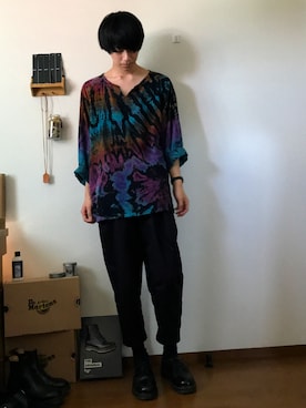 なかさん（メンズ・176cm）の夏コーディネート