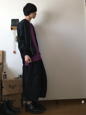 「SISE（シセ）のアイテム（ジャケット/アウター）」を使った、なかさん（メンズ・176cm）の夏コーディネート