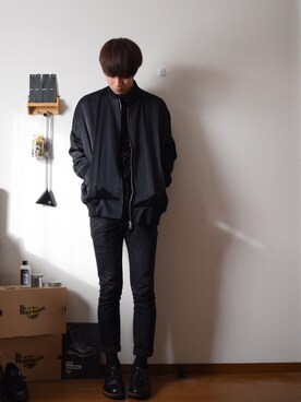 「SISE（シセ）のアイテム（ジャケット/アウター）」を使った、なかさん（メンズ・176cm）の冬コーディネート