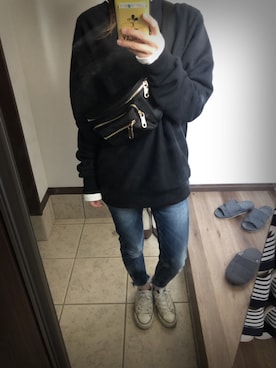 Y U Iさん(レディース・152cm)の冬コーディネート