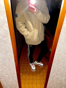 「Abercrombie&Fitch（アバークロンビーアンドフィッチ）のアイテム（ダウンジャケット/コート）」を使った、oorerさん（メンズ・173cm）の冬コーディネート