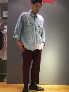 リーバイス STAFF MENさん(メンズ・181cm)の夏コーディネート