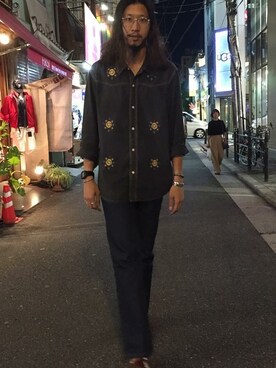 リーバイス STAFF MENさん(メンズ・185cm)の秋コーディネート