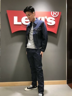 リーバイス STAFF MENさん(メンズ・175cm)の秋コーディネート