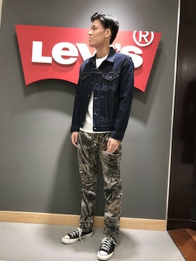 Levi's/リーバイス TYPEⅢトラッカージャケット RINSEを使った人気