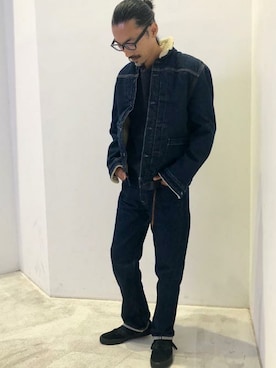 リーバイス STAFF MENさん（メンズ・175cm）の秋コーディネート