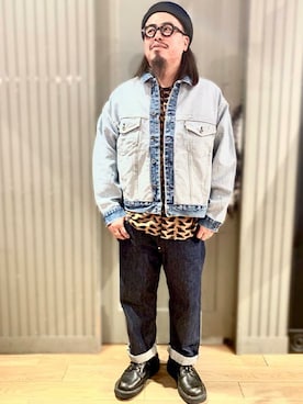 「Levi's Made & Crafted（リーバイスメイドアンドクラフテッド）のアイテム」を使った、リーバイス STAFF MENさん（メンズ・170cm）の春コーディネート