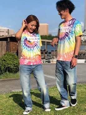 リーバイス STAFF MENさん（メンズ・175cm）の春コーディネート