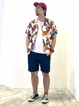 リーバイス STAFF MENさん(メンズ・183cm)の春コーディネート