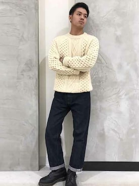 「LEVIS VINTAGE CLOTHING」｜リーバイス STAFF MENさん（メンズ・175cm）の秋コーディネート