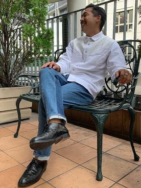 「Levi's Made & Crafted（リーバイスメイドアンドクラフテッド）のアイテム」を使った、リーバイス STAFF MENさん（メンズ・165cm）の秋コーディネート