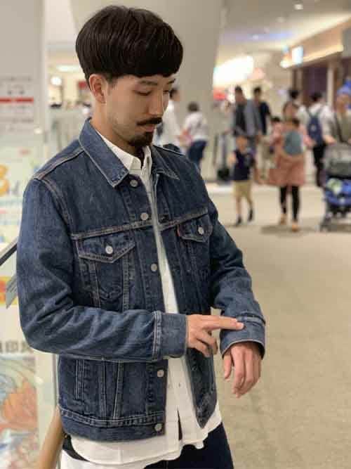 リーバイス Staff Men リーバイス Staff Levi Sのデニムジャケットを使ったコーディネート Wear