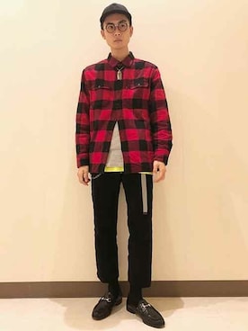 リーバイス STAFF MENさん(メンズ・180cm)の冬コーディネート