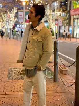 リーバイス STAFF MENさん(レディース・175cm)の冬コーディネート
