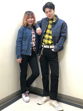 リーバイス STAFF MENさん(メンズ・175cm)の冬コーディネート