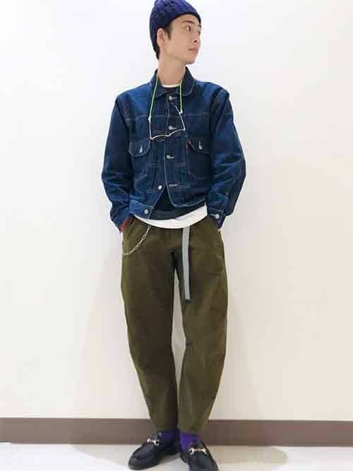 LEVI'S(R) VINTAGE CLOTHING 1953モデル TYPE II トラッカージャケット RIGID