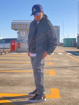 リーバイス STAFF MENさん（メンズ・155cm）の冬コーディネート