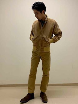 リーバイス STAFF MENさん(メンズ・175cm)の冬コーディネート