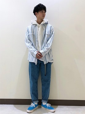 562(TM) ルーズテーパー SHORTY LIGHTを使った人気ファッション 