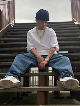 「Levi's Made & Crafted（リーバイスメイドアンドクラフテッド）のアイテム」を使った、リーバイス STAFF MENさん（メンズ・155cm）の春コーディネート