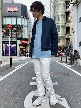 リーバイス STAFF MENさん(メンズ・176cm)の春コーディネート