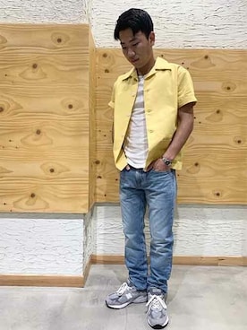 リーバイス STAFF MENさん（メンズ・163cm）の夏コーディネート
