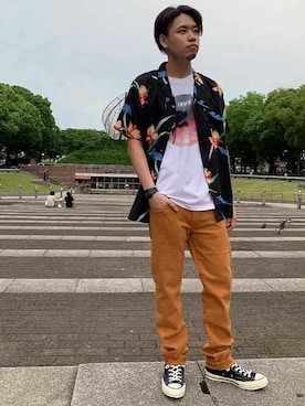 リーバイス STAFF MENさん（メンズ・173cm）の夏コーディネート