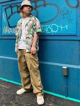 「Levi's Made & Crafted（リーバイスメイドアンドクラフテッド）のアイテム」を使った、リーバイス STAFF MENさん（メンズ・160cm）の夏コーディネート