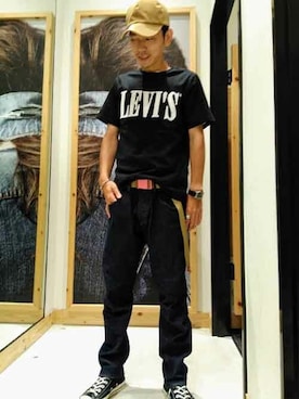 リーバイス STAFF MENさん(メンズ・170cm)の夏コーディネート