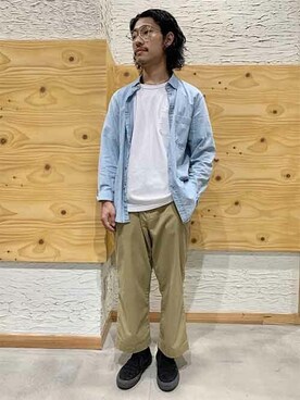 リーバイス STAFF MENさん（メンズ・173cm）の夏コーディネート