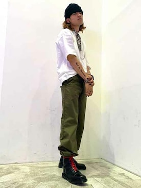 リーバイス STAFF MENさん（メンズ・180cm）の夏コーディネート