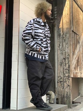 リーバイス STAFF MENさん（メンズ・183cm）の秋コーディネート