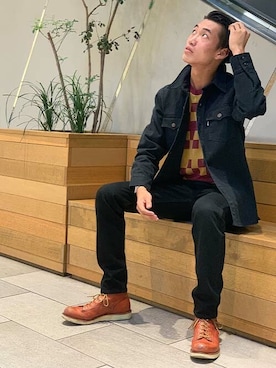 リーバイス STAFF MENさん（メンズ・177cm）の秋コーディネート