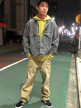 リーバイス STAFF MENさん(メンズ・177cm)の秋コーディネート