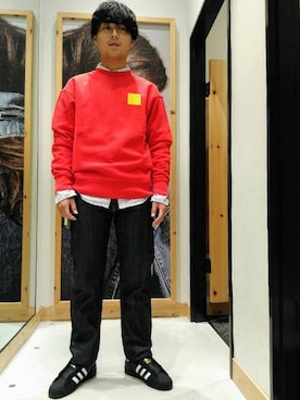 リーバイス STAFF MENさん(メンズ・172cm)の秋コーディネート