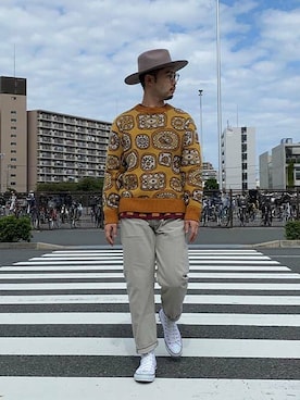 リーバイス STAFF MENさん（メンズ・175cm）の秋コーディネート