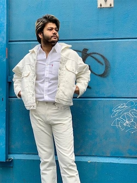 「Levi's Made & Crafted（リーバイスメイドアンドクラフテッド）のアイテム」を使った、リーバイス STAFF MENさん（メンズ・180cm）の秋コーディネート