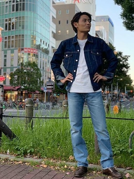 リーバイス STAFF MENさん(メンズ・175cm)の秋コーディネート