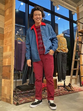 リーバイス STAFF MENさん(メンズ・178cm)の秋コーディネート