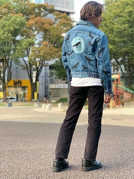 リーバイス STAFF MENさん（メンズ・174cm）の秋コーディネート